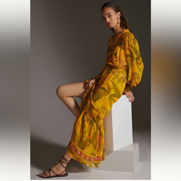 Farm Rio Printed Maxi Dress - Picture 4 of 9